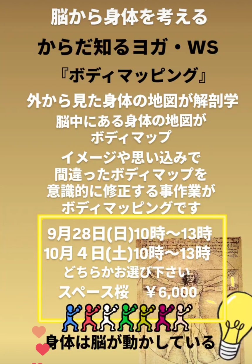 からだ知るWS・ボディマッピング