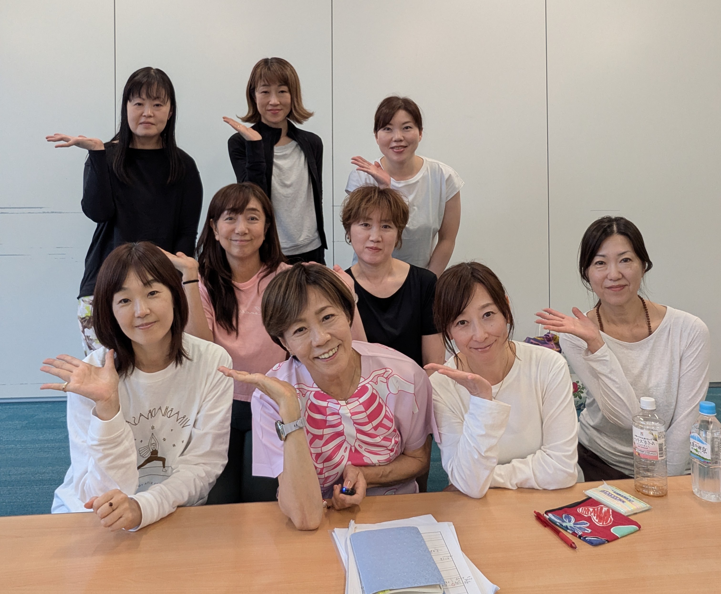 Senior yoga in Hokkaido